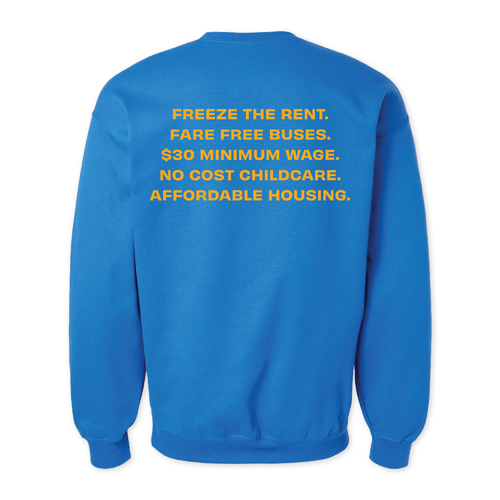 Hot Girls Blue Sweatshirt