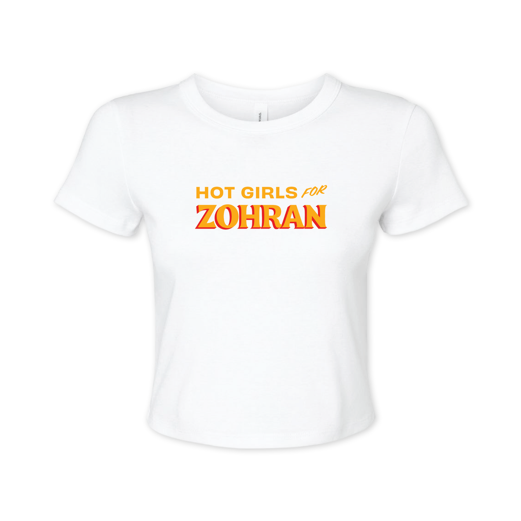 Hot Girls White Baby Tee