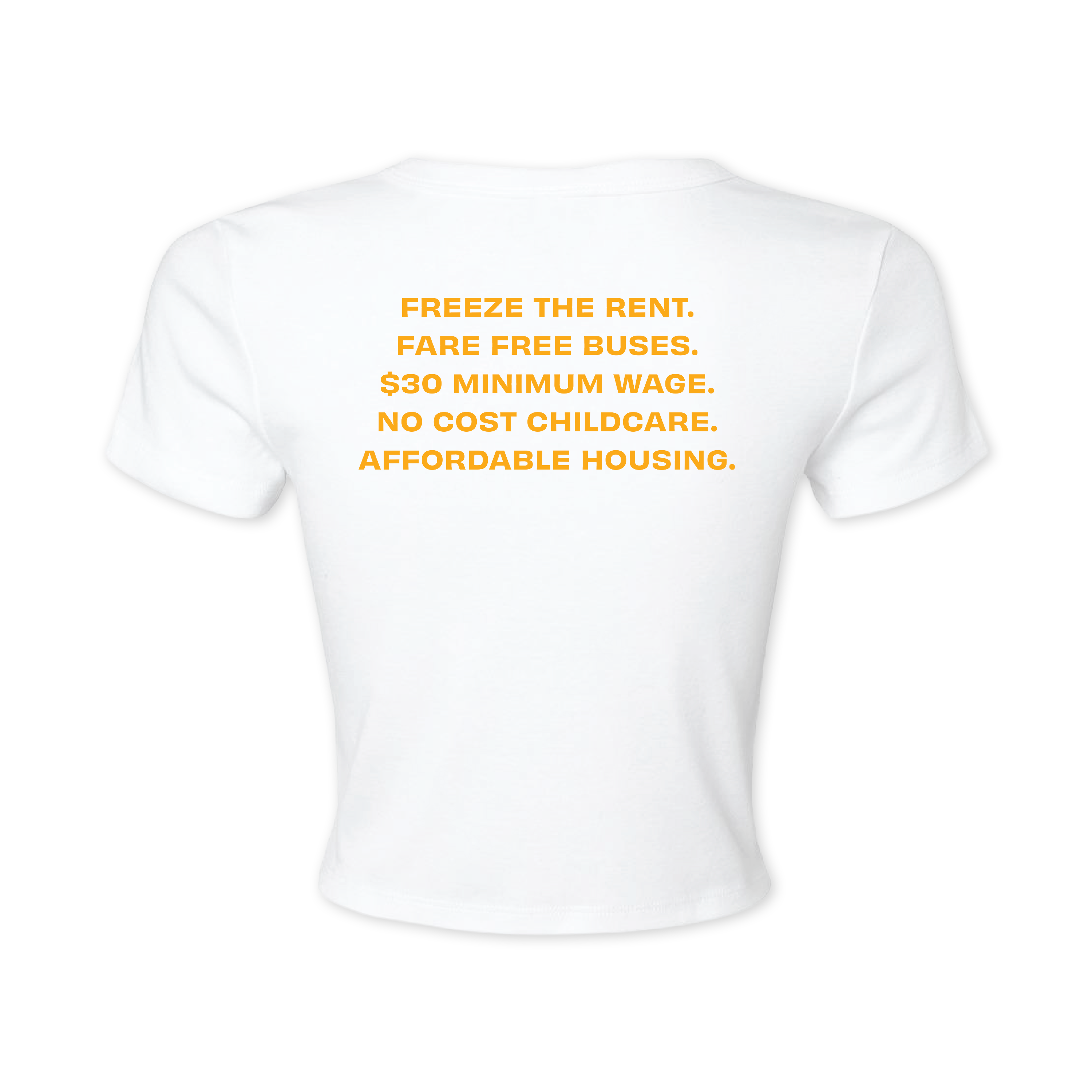 Hot Girls White Baby Tee