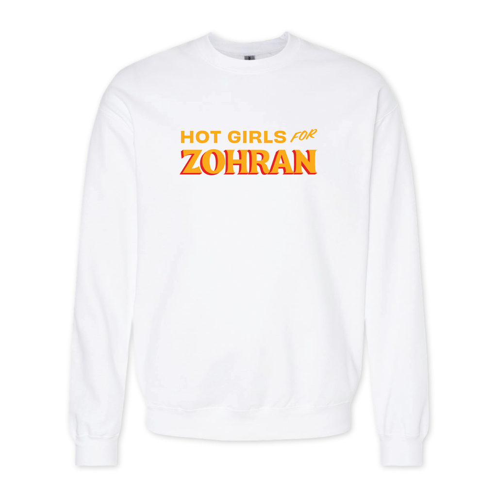 Hot Girls White Sweatshirt