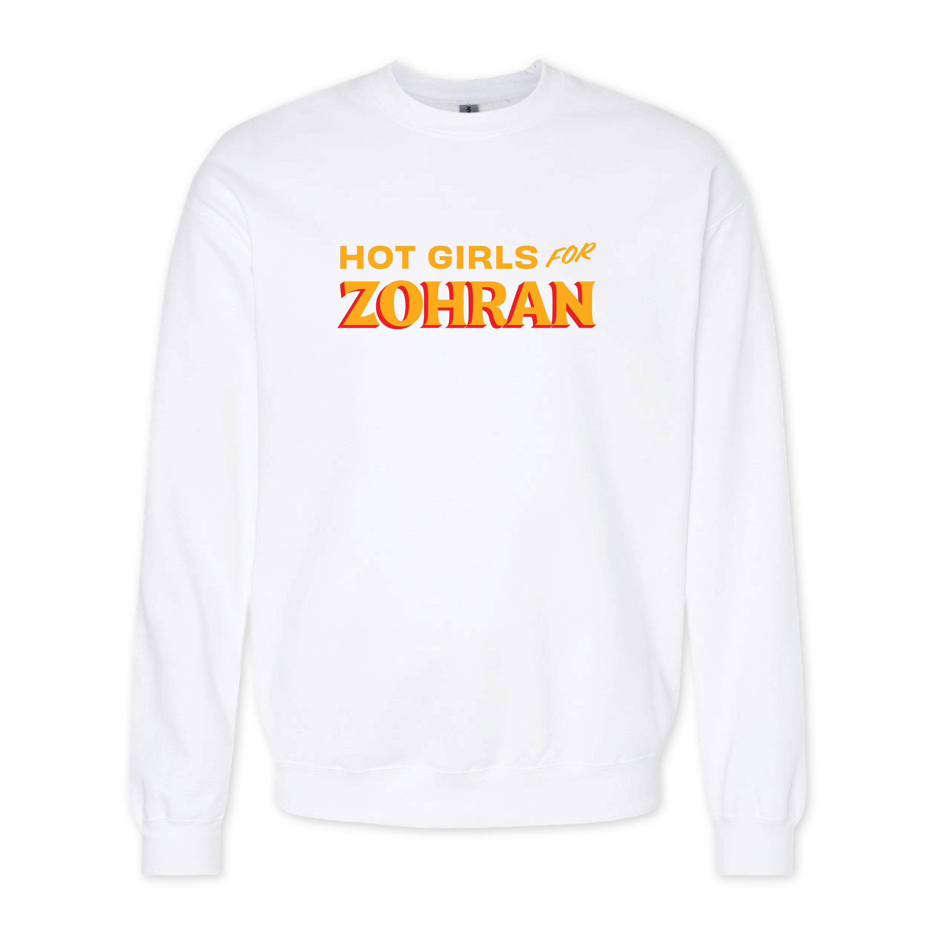 Hot Girls White Sweatshirt
