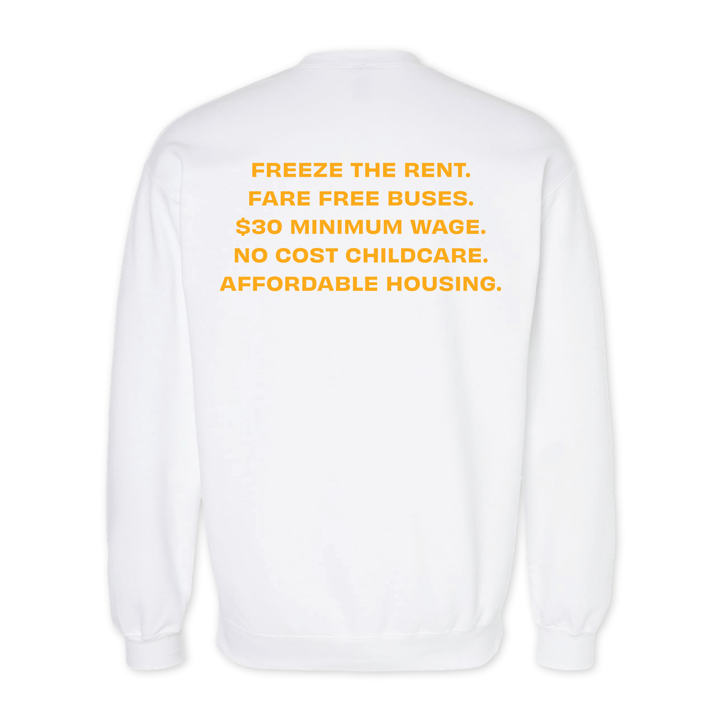 Hot Girls White Sweatshirt