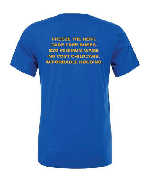 Hot Girls Blue Short Sleeve